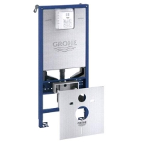 Система инсталляции Grohe Rapid SLX 39598000 для подвесного унитаза с звукоизоляционной прокладкой