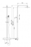 Душова система Asignatura Unique 85527802 с термостатом