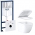 Система инсталляции Grohe Rapid SL 39206CB0 c клавишей Skate Cosmopolitan 38772001