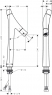 Смеситель для умывальника Axor Starck Organic 12013000