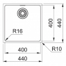 Мойка кухонная Franke Maris MRX 110-40 122.0598.646