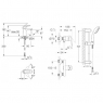 Комплект смесителей Grohe Bau Edge 123208S