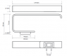 Бумагодержатель Bemeta Solo 139112022