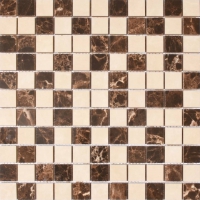 Мозаїка Котто Кераміка СМ 3022 С2 Brown-White 300×300x9 