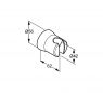 Тримач для ручного душу Kludi Sirena 6305005-00 