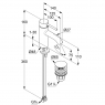 Змішувач для умивальника Kludi Bozz 75 DN 15 382660576