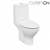 Унітаз-компакт Cersanit Moduo CleanOn 011 з кришкою CCKZ1014551894