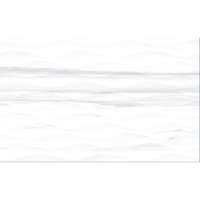 Плитка стінова Teri White GLOSSY STR 25x40 код 1565 Церсаніт