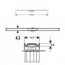 Решітка для душового каналу Geberit CleanLine 20 154.450.KS.1 Geberit