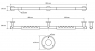 Поручень прямой Bemeta Omega 104507691