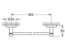 Полотенцедержатель Grohe Essentials 40386001
