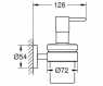 Дозатор жидкого мыла Grohe Essentials 40448001 с держателем