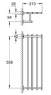 Полка для потоленец Grohe Essentials Cube 40512001