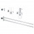 Набор аксессуаров 4 в 1 Grohe Essentials Cube 40847001 Набор аксессуаров 4 в 1 Grohe Essentials Cube 40847001