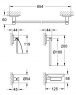 Набор аксессуаров 5 в 1 Grohe Essentials 40344001