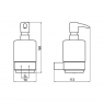 Дозатор жидкого мыла Emco Loft 052101600
