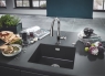 Мойка кухонная Grohe K700U Granite Black 31654AP0