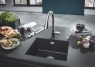 Мойка кухонная Grohe K700U Granite Black 31654AP0