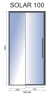 Дверь душевая Rea Rapid Solar 100 Rea-K6512