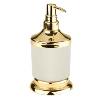 Дозатор жидкого мыла Kugu Versace Freestand gold 230G
