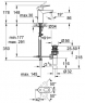 Смеситель для умывальника Grohe BauLoop 23158000