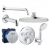 Душевой комплект скрытого монтажа Grohe GRT SmartControl 3461402L