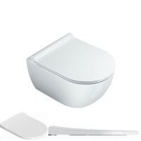 Унітаз підвісний Catalano Sfera 1VSS50R00 з кришкою 0551300001(5ZECOFN0) та кріпленнями 9056060000 для монтажу