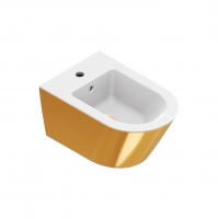 Біде підвісне Catalano Zero 55 1BS55NRBO white & gold