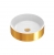 Умивальник керамічний Catalano Zero 45 white/gold