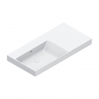 Умивальник керамічний Catalano Zero 100 110SZEUP00 лівий