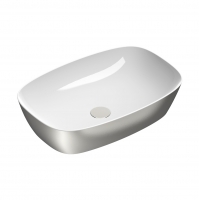 Умивальник керамічний Catalano Alvea 60 160APGRLXBA white/silver