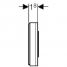 Kнопка дистанционной активации смыва Geberit 241.568.00.1