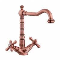 Змішувач для умивальника Emmevi Deco Old RA12613 з пробкою