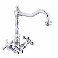 Змішувач для умивальника Emmevi Deco Old CR12613 з пробкою