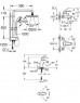 Набор смесителей для ванны Grohe Eurosmart 123389M