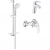 Набор смесителей 3 в 1 для душа Grohe Eurosmart/M-Size 123244M Набор смесителей 3 в 1 для душа Grohe Eurosmart/M-Size 123244M