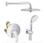 Набор смесителей для душа Eurosmart/Euphoria 260 25183SC1 Набор смесителей для душа Eurosmart/Euphoria 260 25183SC1