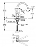 Смеситель для кухонной мойки Grohe BauEdge 31367001