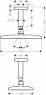 Верхний душ Hansgrohe Raindance E 240 27380000 1jet