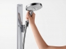 Душевой набор Hansgrohe Raindance Select S 120 27646400 3jet со штангой 150 см