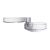 Мыльница Hansgrohe Casetta'D 28689000 Мыльница Hansgrohe Casetta'D 28689000