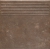 Сходинка пряма Ceramika Paradyz Ilario Brown 30x30 код 4856 