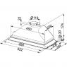Вытяжка кухонная Franke Box FBI 522 XS LED0 305.0518.690