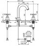 Змішувач для умивальника Emmevi Spirit New CR31033