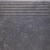 Сходинка пряма Ceramika Paradyz Viano Antracite 30x30 код 4979 Сходинка пряма Ceramika Paradyz Viano Antracite 30x30 код 4979