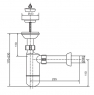 Сифон для раковины Sanit 31.002.00..0000