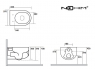 Унитаз подвесной Kerasan Flo 311175