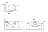 Унитаз подвесной Kerasan Flo 311375