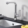 Смеситель для умывальника Hansgrohe Metris 31187000
