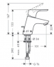 Смеситель для умывальника Hansgrohe Focus 31539000